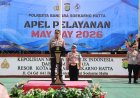 Polresta Bandara Soetta Gelar Apel Pelayanan May Day 2026